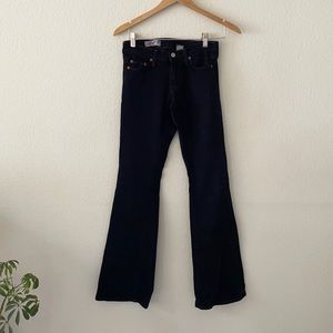 Size 26 Red Engine flared jeans
